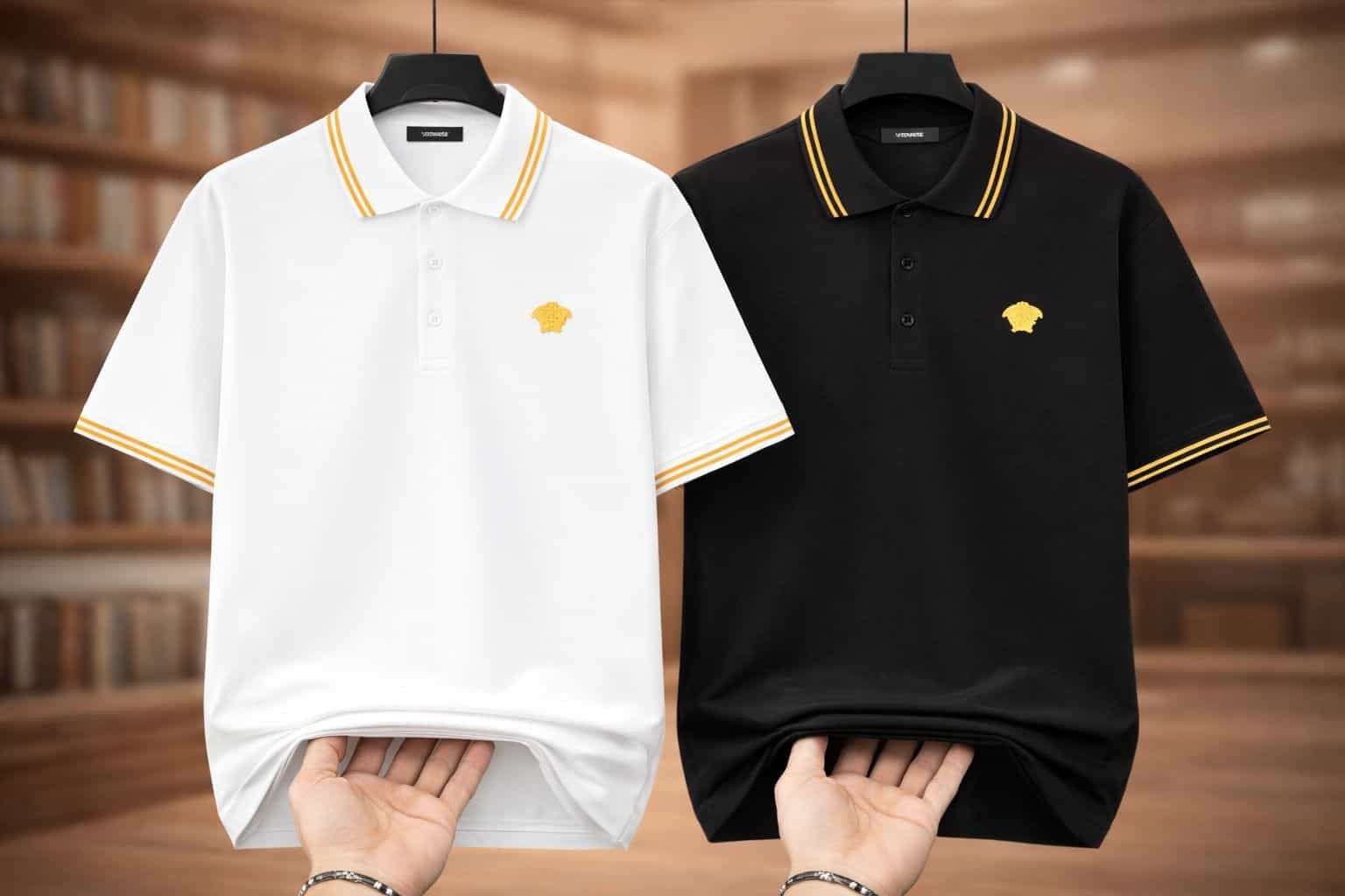 2 pcs premium polo tshirt